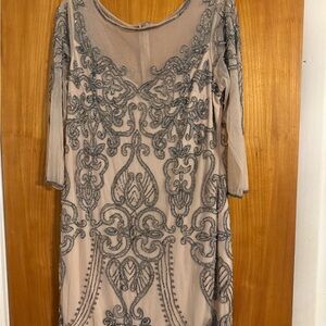 EUC Women’s Prelude Vintage Embellished Dress sz 12